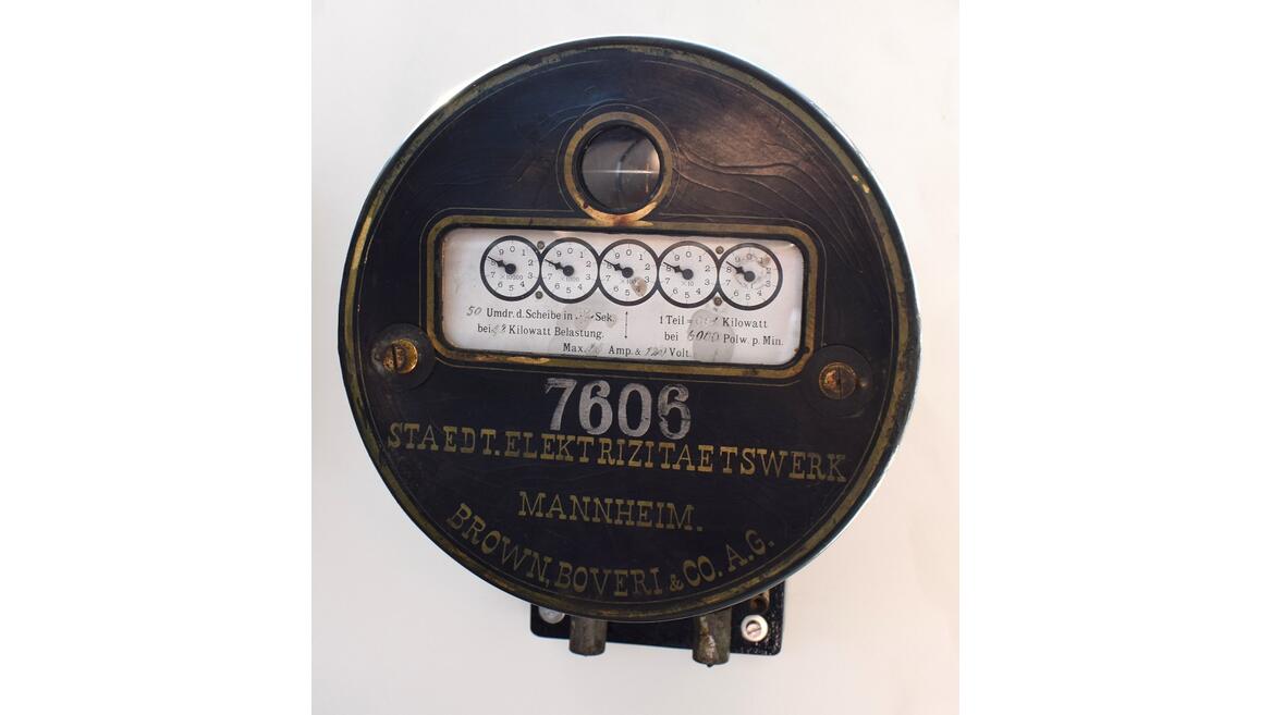 Elektrodynamischer Wattstunden-Zähler