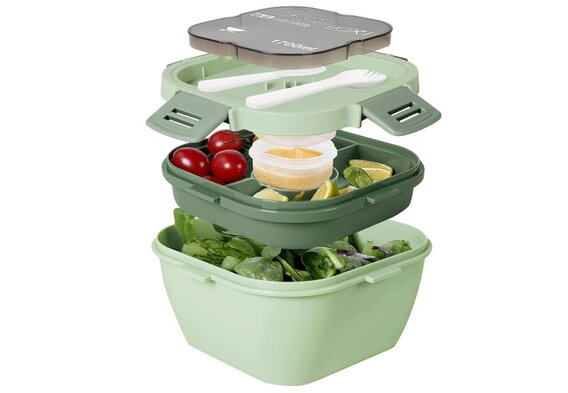 Lunchbox mit Messer und Gabel | © Sousnous, DE