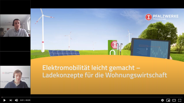 Webseminar - Elektromobilität für die Wohnungswirtschaft